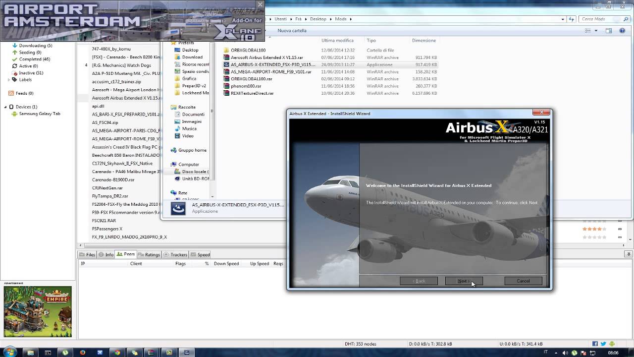 airbus x extended download